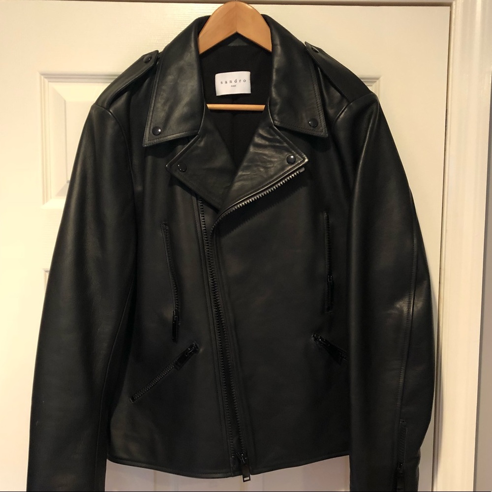 Sandro Leather Jacket